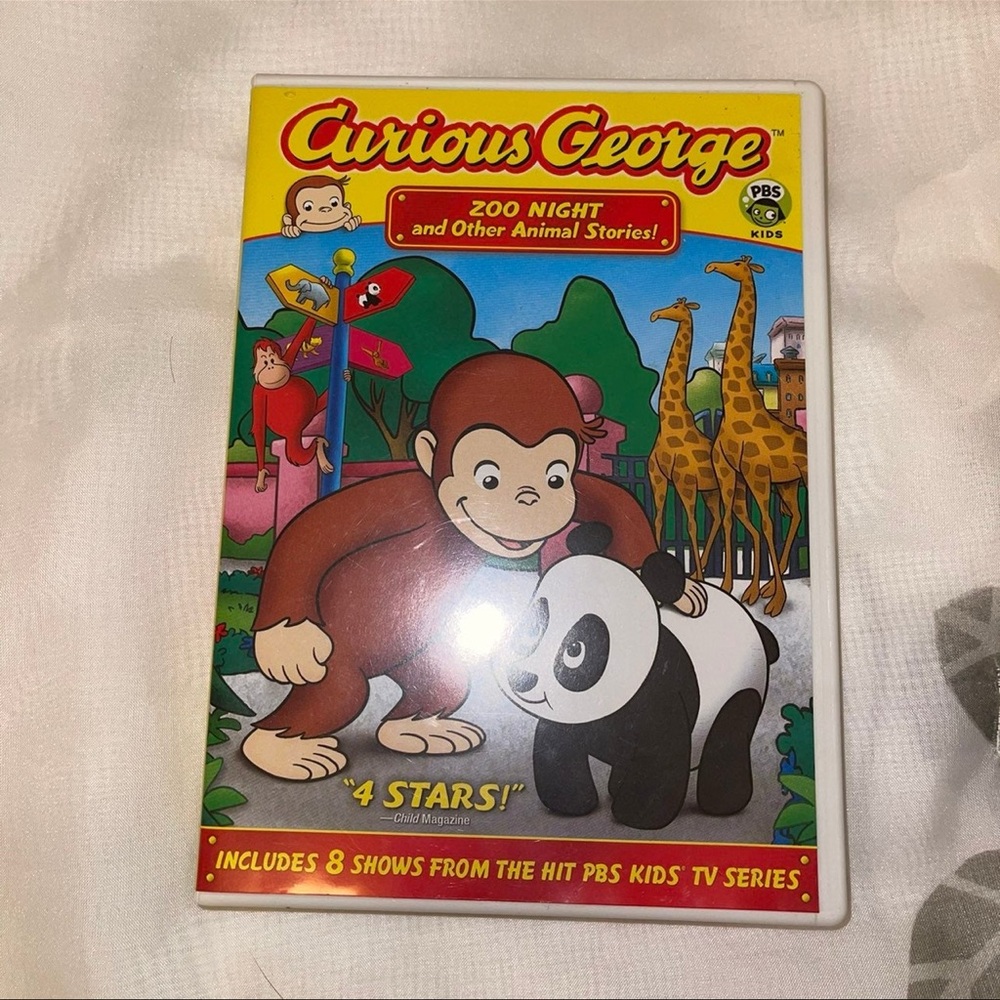 Curious George Zoo Night DVD
